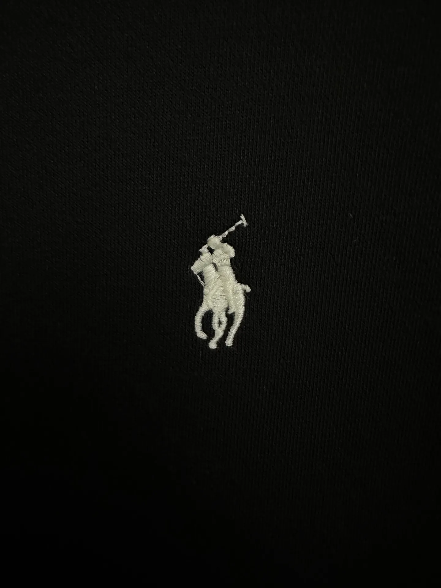 P330 Ralph Lauren logo embroidered sweatshirt. Customized cloud-like honey cotton fleece sweatshirt material. It feels delicate and comfortable against the skin. It is mainly made of deep black and is decorated with exquisite white pony logo. It is highly recognizable. Customized hardware. Thread. Accessories. Matching. Same style for men and women. -Color: Black White Blue Gray -Size: S M L XL